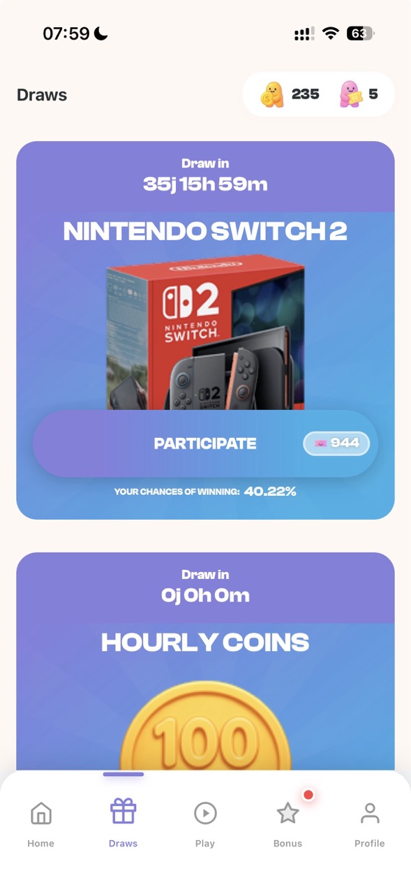 Sweapz App Screenshot